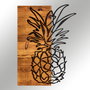 Wallity Bahama Accesorio Decorativo de Pared Negro y Nogal